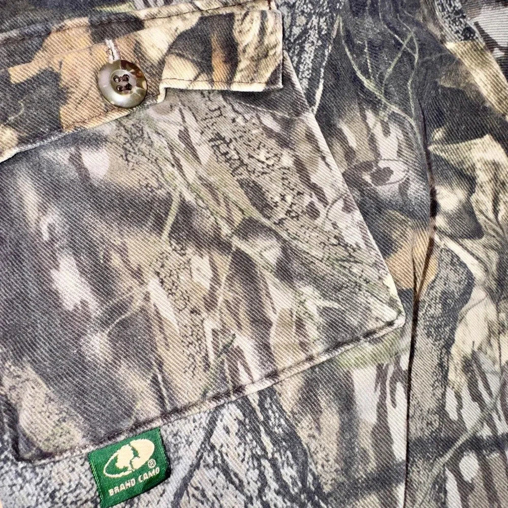 Vintage USA Made Camo Cargo Pants XL Realtree‎ Hunting Workwear 90s Streetwear